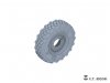 E.T. Model P35-155 U.S.Army Stryker Armored Vehicle Sagged Wheels For TRUMPETER Kit 1/35